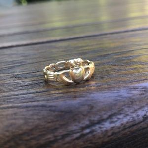 Gold Claddagh Ring